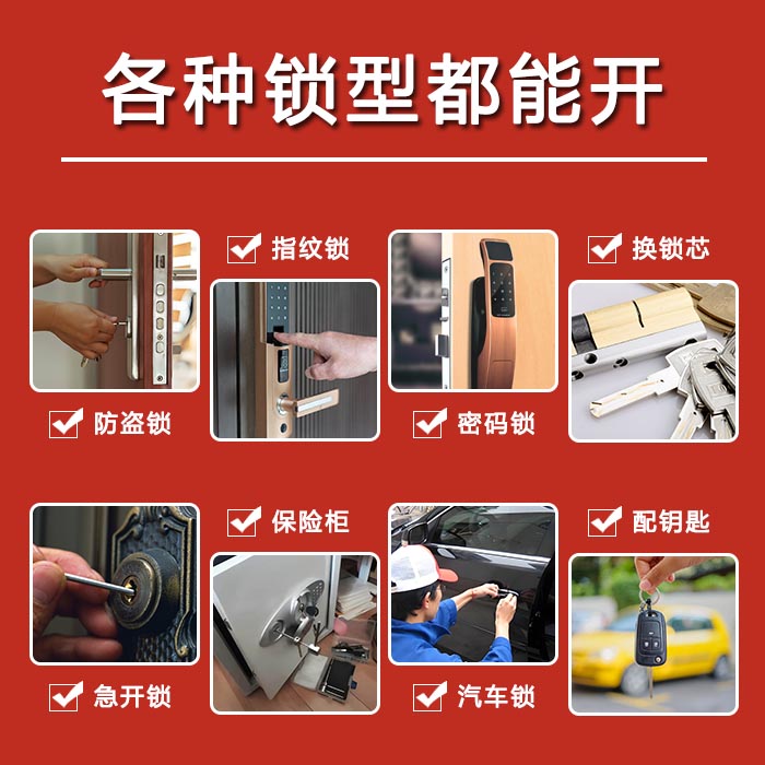 各種鎖型都能開(kāi)